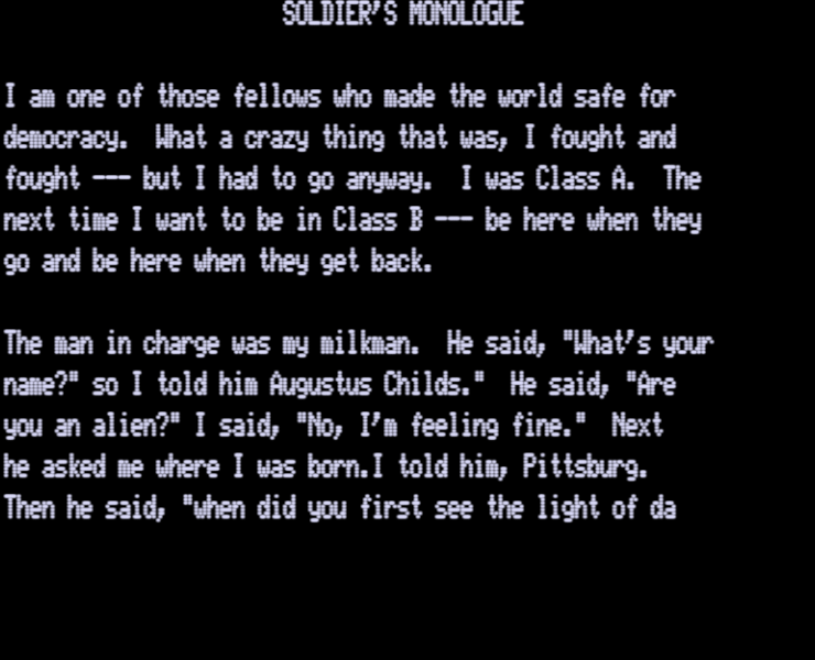 Screen shot